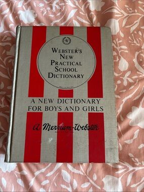 Webster's New Practical School Dictionary - Red & Gray